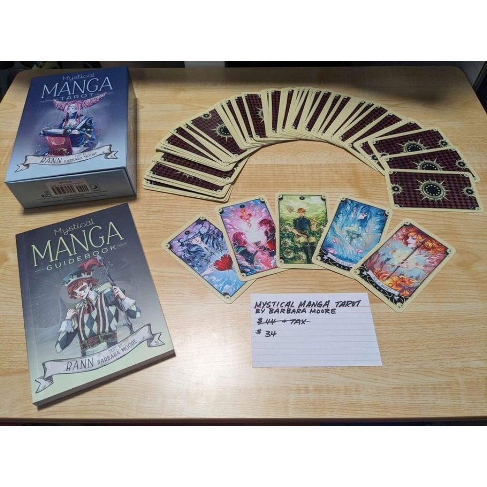 Mystical Manga Tarot Card Deck